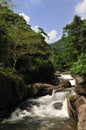 Waterfall in national park Khao Yai in Thailand