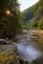 Waterfall in National Park, Romania