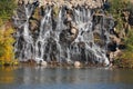 Waterfall, natural landscape Royalty Free Stock Photo