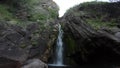 Waterfall in natural park