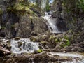 Waterfall near Escarpinosa lakes in Benasque Valley, Spain