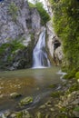 waterfall near the New Athos Royalty Free Stock Photo