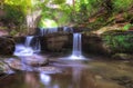 Waterfall near Sitovo village, Bulgaria Royalty Free Stock Photo