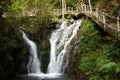 Waterfall near Wuyishan Mountain, Fujian province, China Royalty Free Stock Photo