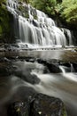 Waterfall in New Zealand Royalty Free Stock Photo