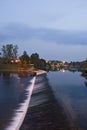 Waterfall - night view Royalty Free Stock Photo