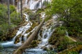 Waterfall in Nine Village Valley Royalty Free Stock Photo