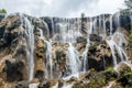 Waterfall in Nine Village Valley Royalty Free Stock Photo