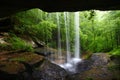 Waterfall in northern Alabama Royalty Free Stock Photo