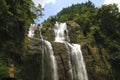 Waterfall in Nuwara Eliya Sri Lanka