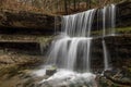 The Waterfall at Oglebay - Wheeling, West Virginia Royalty Free Stock Photo