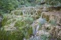 Waterfall at Orbaneja del Castillo; Burgos Royalty Free Stock Photo