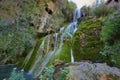 Waterfall in Orbaneja del Castillo, Spain Royalty Free Stock Photo