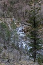 ordesa national park in the aragones pyrenees in winter Royalty Free Stock Photo