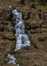 Waterfall in spring. Ordesa Natural Park.