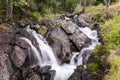 Waterfall in Ordino Valley, Andorra, Europe