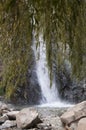 Waterfall in the Ourika Valley Royalty Free Stock Photo