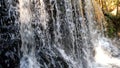 Waterfall in the park of the Estanislau fountain