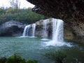 Waterfall Pazinski Krov on the Pazincica River - Pazin, Croatia / Slap Pazinski krov na rijeci Pazincici - Pazin, Hrvatska Royalty Free Stock Photo