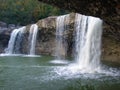 Waterfall Pazinski Krov on the Pazincica River - Pazin, Croatia / Slap Pazinski krov na rijeci Pazincici - Pazin, Hrvatska Royalty Free Stock Photo