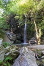 Waterfall in Pelion, Greece Royalty Free Stock Photo