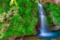 The waterfall of Platanistos in Evia, Greece Royalty Free Stock Photo