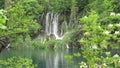 Waterfall in Plitvice National Park