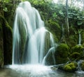 Waterfall in Plitvice National Park, Croatia Royalty Free Stock Photo
