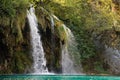 Waterfall in Plivicka Jezera Royalty Free Stock Photo