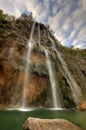 Waterfall at Plivicka Jezera Royalty Free Stock Photo