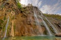 Waterfall in Plivicka Jezera Plitvice Royalty Free Stock Photo