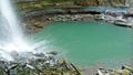 Waterfall plunge pool Royalty Free Stock Photo