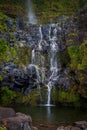 Waterfall Poco do Bacalhau, Flores, Azores