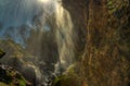 Waterfall Polska skakavitsa near Kjustendil, Bulgaria Royalty Free Stock Photo