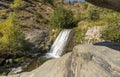 A waterfall on the river Poqueira