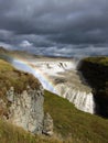 Waterfall and rainbow Royalty Free Stock Photo