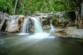 Waterfall and rainforrest Royalty Free Stock Photo