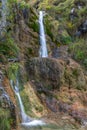 Waterfall in Rehbachklamm gorge, Tyrol, Austria