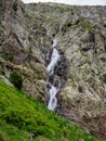 Waterfall in Remune gorge in Benasque Valley, Spain