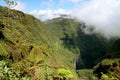 Waterfall, Reunion island Royalty Free Stock Photo