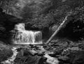 Waterfall at Rickets Glen Royalty Free Stock Photo