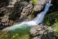 Waterfall Riesachfalle near Dachstein, Alps, Austria Royalty Free Stock Photo