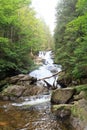 Waterfall RieslochfÃ¤lle in Bavarian Forest near Bodenmais, Germany