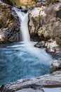 Waterfall of Rio Gandolfi in Genoa Royalty Free Stock Photo