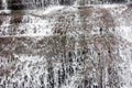 waterfall at Rio Sete Quedas at Urubici national park in Brazil