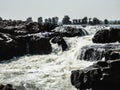 A waterfall in the river Narmada at Mandla Madhya Pradesh