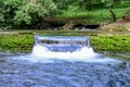 Waterfall of river Bosna near Sarajevo Royalty Free Stock Photo