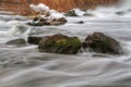 Waterfall on the river Kalmius