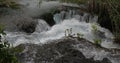 Waterfall, River, Krka Natural Park, Near Sibenik in Damaltia, Croatia