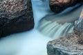 Waterfall on the River Mountain Tikich.